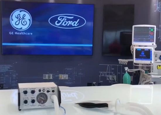 Ford automotive factory producing medical equipment to fight COVID-19